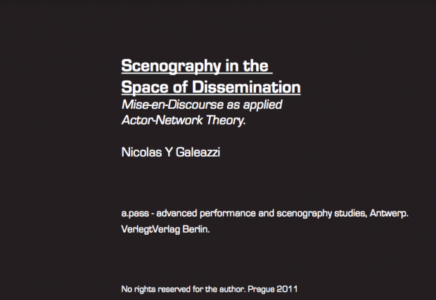Scenography in Dissemination